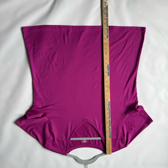 Athletic Works Dark Pink Relaxed Short Sleeve T-Shirt plus‎ size 20 - Picture 2 of 5